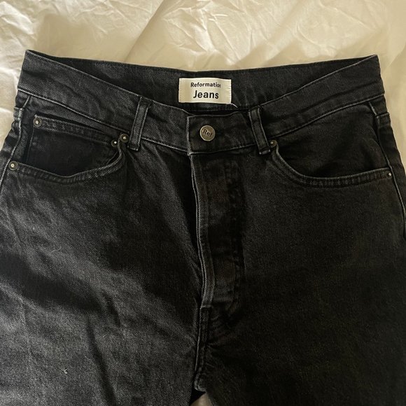 Reformation Juliet High Rise Straight Jeans - Picture 4 of 7